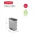 Produktbild 7 för Curver Pedalhink Deco rektangulär 65L silver