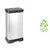 Produktbild 3 för Curver Pedalhink Deco rektangulär 50L silver