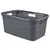 Produktbild 2 för Curver Tvättkorg set Style 2x45L antracit