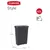 Produktbild 7 för Curver Tvättkorg set med lock Style 2x40L antracitgrå