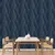Produktbild 5 för DUTCH WALLCOVERINGS Tapet Geometric blå och guld