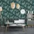 Produktbild 5 för DUTCH WALLCOVERINGS Tapet Onyx grön och guld