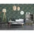 Produktbild 3 för DUTCH WALLCOVERINGS Tapet Tropical mörkblå och guld