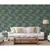 Produktbild 4 för DUTCH WALLCOVERINGS Tapet Tropical mörkblå och guld