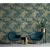 Produktbild 8 för DUTCH WALLCOVERINGS Tapet Tropical mörkblå och guld