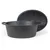 Produktbild 3 för Livoo Gjutjärnsgryta oval 34 cm 7 L svart