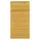 Kleine Wolke Badmatta Bambus 50x80 cm brun