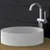 Produktbild 2 för SCHÜTTE Tvättställsblandare med hög pip CORNWALL 168mm krom