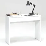 FMD Skrivbord med bred låda 100x40x80 cm vit 362-001
