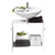 Produktbild 3 för FMD Tvättställsskåp 63,7x28,1x55 cm vit