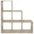 Produktbild 4 för FMD rumsavdelare med 6 fack 104,3x32,6x106,5 cm sandek