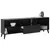 Produktbild 4 för FMD Tv-bänk 153,5x31,7x52 cm svart