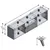 Produktbild 7 för FMD Tv-bänk 153,5x31,7x52 cm svart