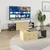 Produktbild 3 för FMD Tv-bänk 194,5x39,9x49,2 cm ek och svart