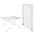 Produktbild 2 för HI Hopfällbart campingbord vit justerbart 80x60x51/61 cm