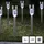 HI Trädgårdsbelysning solcell LED 8-pack rostfritt stål