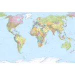 Komar Fototapet World Map XXL 368x248 cm XXL4-038 