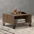 Produktbild 4 för Trendteam Soffbord Montez craft gold oak