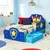 Produktbild 2 för Paw Patrol Juniorsäng med lådor 145x68x77 cm blå WORL268007