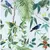 Produktbild 2 för DUTCH WALLCOVERINGS Tapet Exotic Garden blå och grön