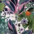 Produktbild 2 för DUTCH WALLCOVERINGS Tapet Passion Flower vit och grön