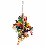 FLAMINGO Fågelleksak hängande Che flerfärgad 50 cm