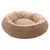 Produktbild 2 för FLAMINGO Hundbädd med dragkedja Colette rund 46 cm taupe