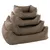 Produktbild 2 för FLAMINGO Hundbädd med dragkedja Panama rektangulär 50x40x18 cm taupe
