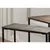 Produktbild 4 för Rousseau Sidobord set 3 st Triplex metall flerfärgad