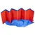 Produktbild 3 för Animal Boulevard Hundpool Cooling L 100x100x30 cm röd/blå