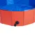 Produktbild 5 för Animal Boulevard Hundpool Cooling L 100x100x30 cm röd/blå