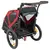 Produktbild 3 för Animal Boulevard 2-i-1-cykelvagn för husdjur M 123x57x77 cm