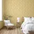 Produktbild 3 för DUTCH WALLCOVERINGS Tapet Mae ockra och beige