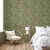 Produktbild 3 för DUTCH WALLCOVERINGS Tapet Joelle grön och guld