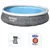 Produktbild 2 för Bestway Uppblåsbar pool Fast Set med pump 396x84 cm