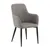 Produktbild 10 för Venture Home Matstolar 2 st Comfort polyester svart och grå