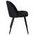 Produktbild 5 för Venture Home Matstolar 2 st Velvet polyester svart