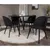 Produktbild 7 för Venture Home Matstolar 2 st Velvet polyester svart