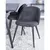 Produktbild 10 för Venture Home Matstolar 2 st Velvet polyester svart