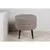 Produktbild 3 för Venture Home Sittpuff Pot 40x40x40 cm teddytyg beige och svart