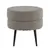 Produktbild 2 för Venture Home Sittpuff Pot 40x40x40 cm teddytyg svart och grå