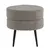 Produktbild 9 för Venture Home Sittpuff Pot 40x40x40 cm teddytyg svart och grå