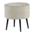 Produktbild 9 för Venture Home Sittpuff Pot 40x40x40 cm sammet svart och ljusbeige