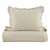 Produktbild 2 för Venture Home Bäddset Lias 200x150 cm bomull beige