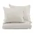 Produktbild 2 för Venture Home Bäddset Jenna 220x240 cm bomull sand