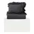 Produktbild 4 för Venture Home Bäddset Levi 220x240 cm bomull antracit