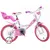 Produktbild 2 för Dino Bikes Barncykel Little Heart rosa 16" DINO356013