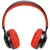 Produktbild 2 för Trevi Bluetooth-hörlurar stereo DJ 1300 BTR röd TR-018