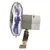 Produktbild 5 för Carpoint Ventilationsfläkt 12 V 15,3 cm silver