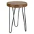 Produktbild 2 för H&S Collection Dekorativ pall med metallben 30x42 cm